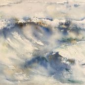 47 ~ Marie ~ The Wave ~ Watercolor